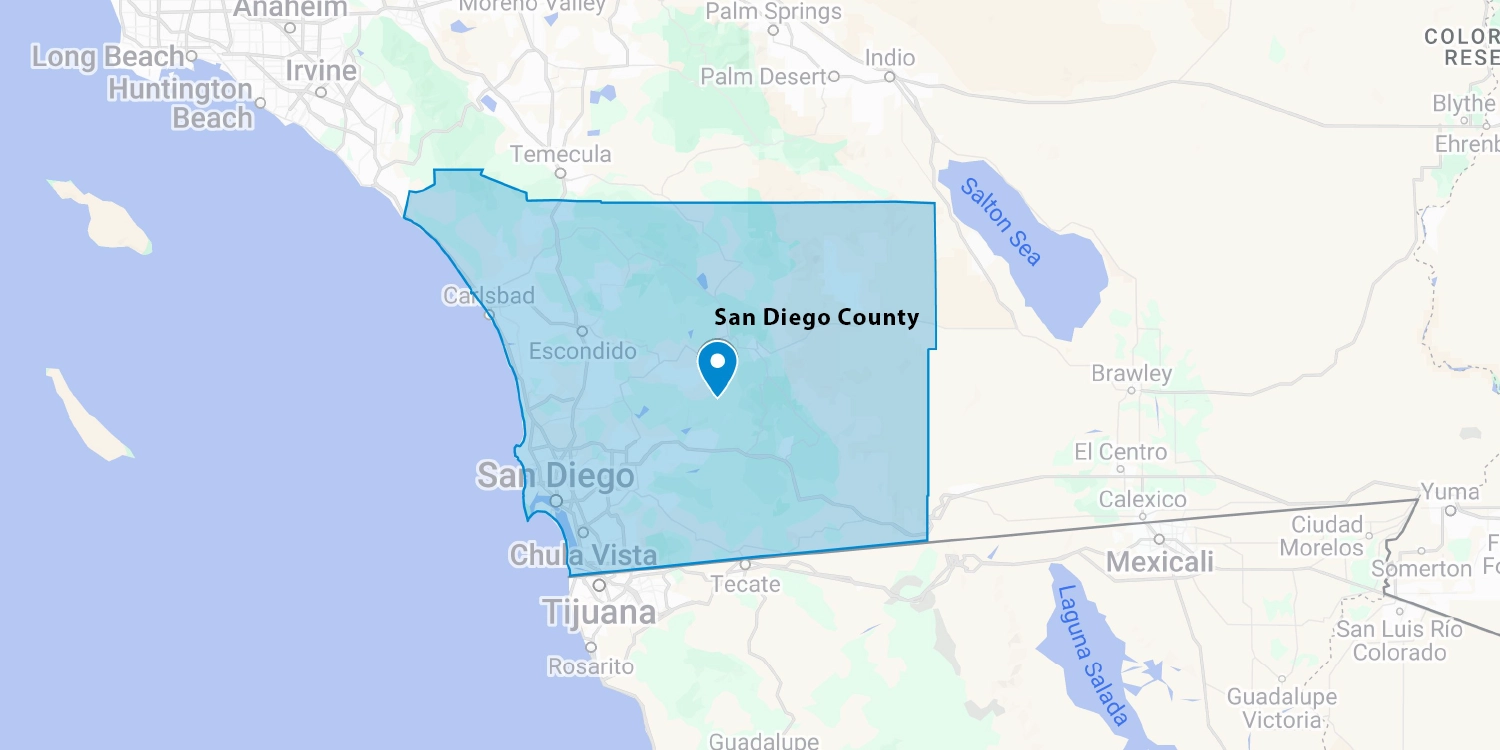 San Diego County San Bernardino County